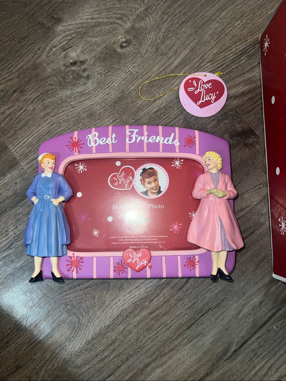 I love Lucy, best friends frame htf